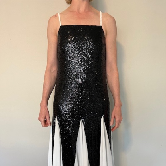 Mestiza sequin and chiffon dress - Picture 2 of 7